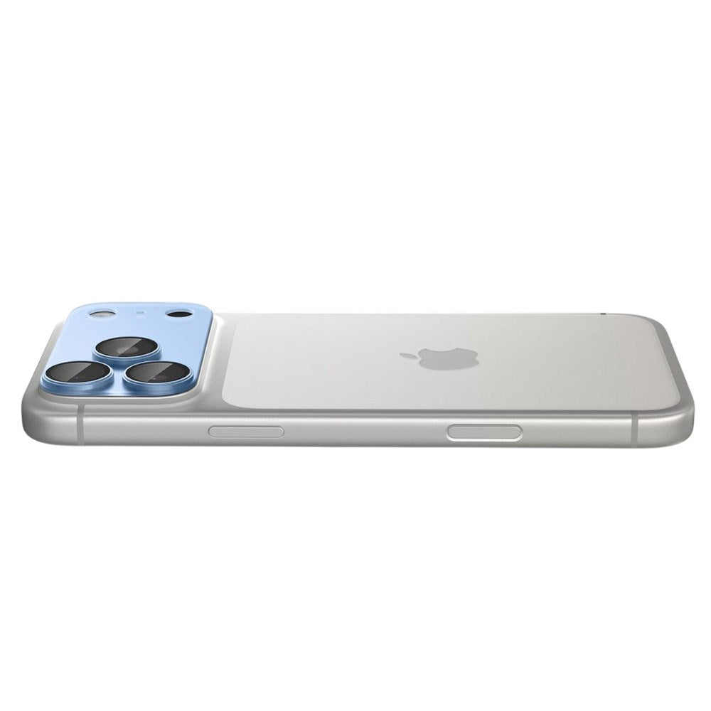 iPhone 18 Pro / 17 Pro Spigen Glass tR EZ Fit Optik Pro XL Kameralinsebeskyttelse - Blå