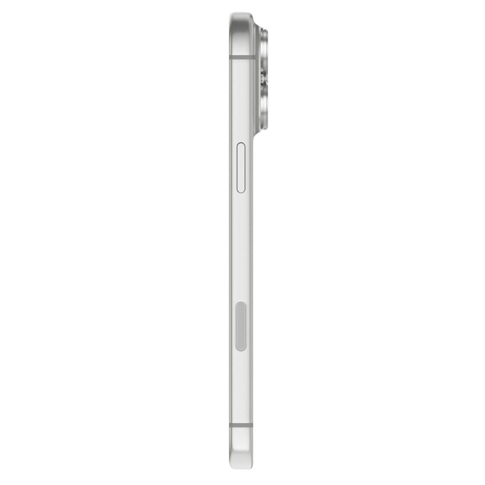 iPhone 18 Pro Max / 17 Pro Max Spigen Glass tR EZ Fit Optik Pro XL Kameralinsebeskyttelse - Sølv