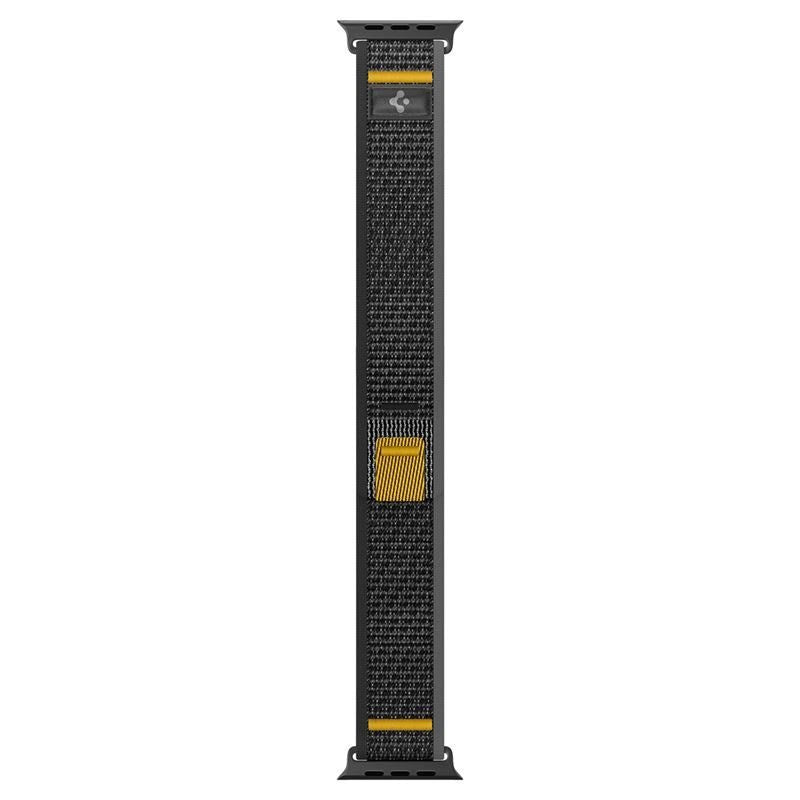 Apple Watch (44/SE/45/46/49mm) Spigen Athlex Air Active Nylon Rem - Sort