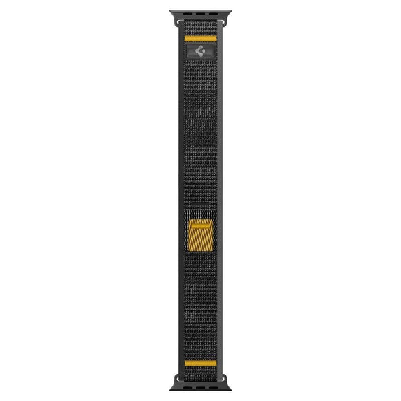 Apple Watch (44/SE/45/46/49mm) Spigen Athlex Air Active Nylon Rem - Sort