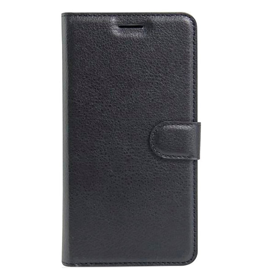iPhone SE (2022 / 2020) / 8 / 7 Mobilcover m. Pung Soft Pouch Læder Sort
