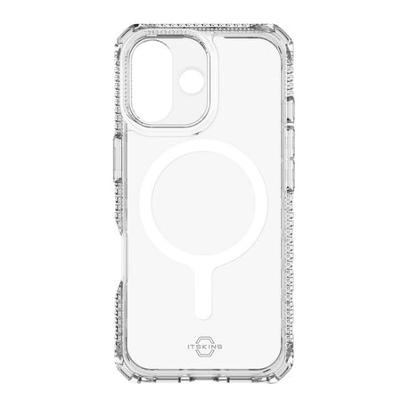 iPhone 17 ITSKINS Hybrid MagClear Cover - MagSafe Kompatibel - Gennemsigtig