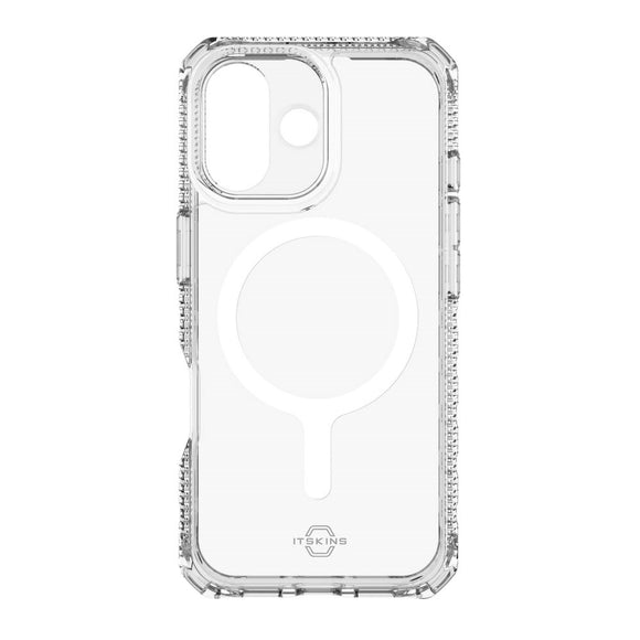 iPhone 17 ITSKINS Hybrid MagClear Cover - MagSafe Kompatibel - Gennemsigtig