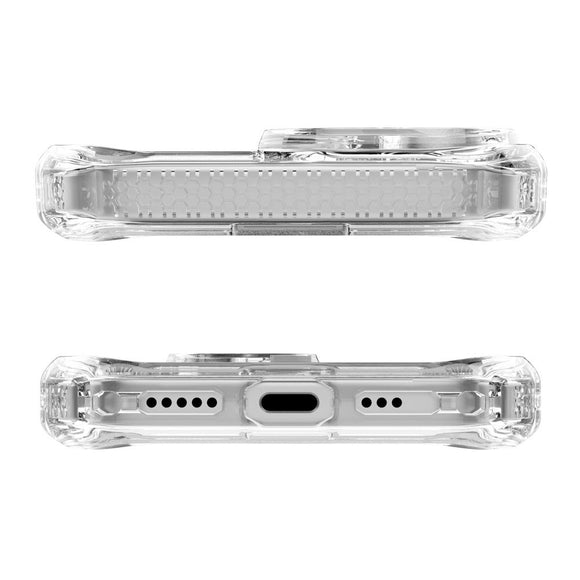 iPhone 17 ITSKINS Hybrid MagClear Cover - MagSafe Kompatibel - Gennemsigtig