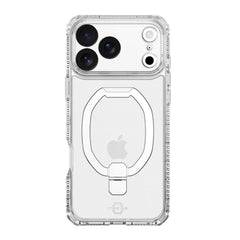 iPhone 17 Pro Max ITSKINS Hybrid Vapor Stand Cover - MagSafe Kompatibel - Gennemsigtig