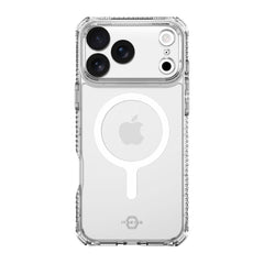 iPhone 17 Pro Max ITSKINS Hybrid MagClear Cover - MagSafe Kompatibel - Gennemsigtig