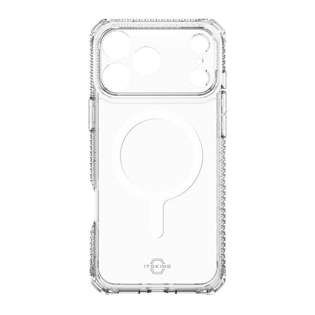 iPhone 17 Pro ITSKINS Hybrid MagClear Cover - MagSafe Kompatibel - Gennemsigtig