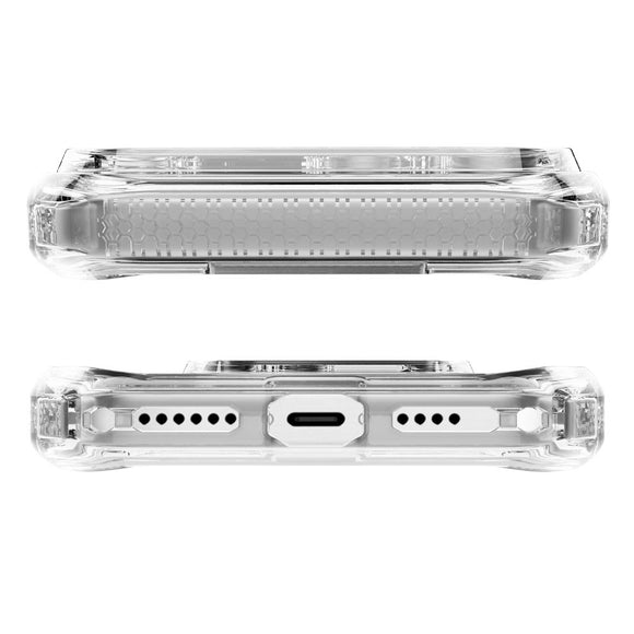 iPhone 17 Pro ITSKINS Hybrid MagClear Cover - MagSafe Kompatibel - Gennemsigtig