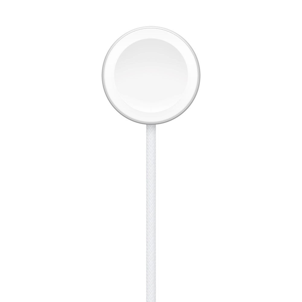 Original Apple Magnestisk Apple Watch Oplader 20W m. USB-C (1m) - Hvid (MT0H3ZM/A)