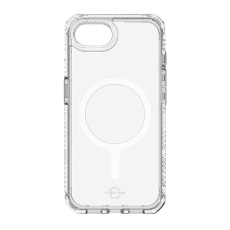 iPhone 16e ITSKINS Hybrid MagClear Cover - MagSafe Kompatibel - Gennemsigtig