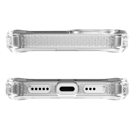 iPhone 16e ITSKINS Hybrid MagClear Cover - MagSafe Kompatibel - Gennemsigtig