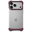 iPhone 18 Pro Max Arc Pulse Aluminum Bumper Cover - Matte Dark Red