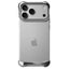 iPhone 18 Pro Arc Pulse Aluminum Bumper Cover - Silver