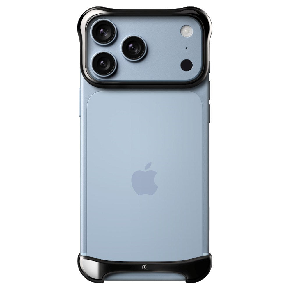 iPhone 18 Pro Arc Pulse Titanium Bumper Cover - Onyx Black