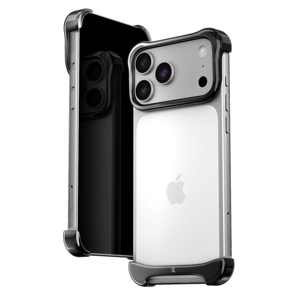 iPhone 18 Pro Max Arc Pulse Aluminum Bumper Cover - Graphite