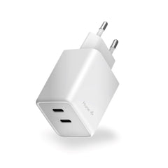 Hune Huron 45W Vægoplader m. 2 x USB-C - Hvid