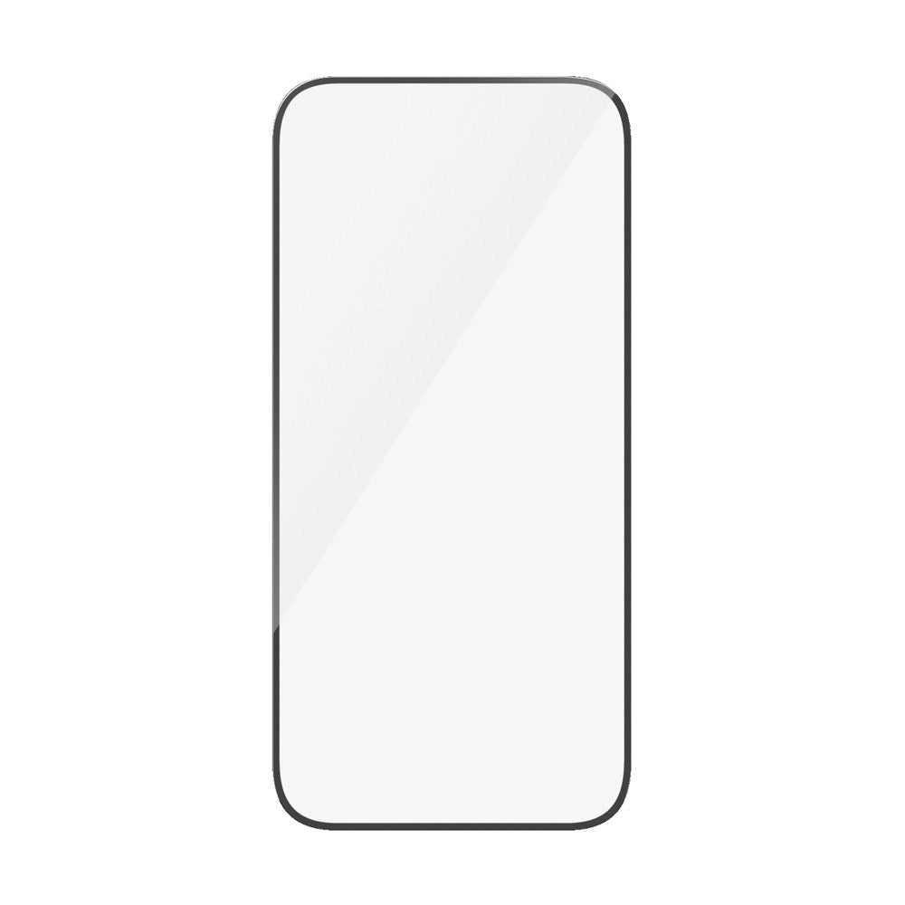 iPhone 16 PanzerGlass 4-i-1 Bundle m. EasyAligner - Cover / Skærmbeskyttelse (UWF) / Kamerabeskyttelse / Fingerring - Gennemsigtig / Sort