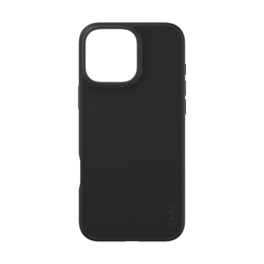 CARE By PanzerGlass iPhone 16 Pro Max 3-i-1 FASHION Bundle - Cover / Skærmbeskyttelse (UWF) / Kamerabeskyttelse - Gennemsigtig / Sort