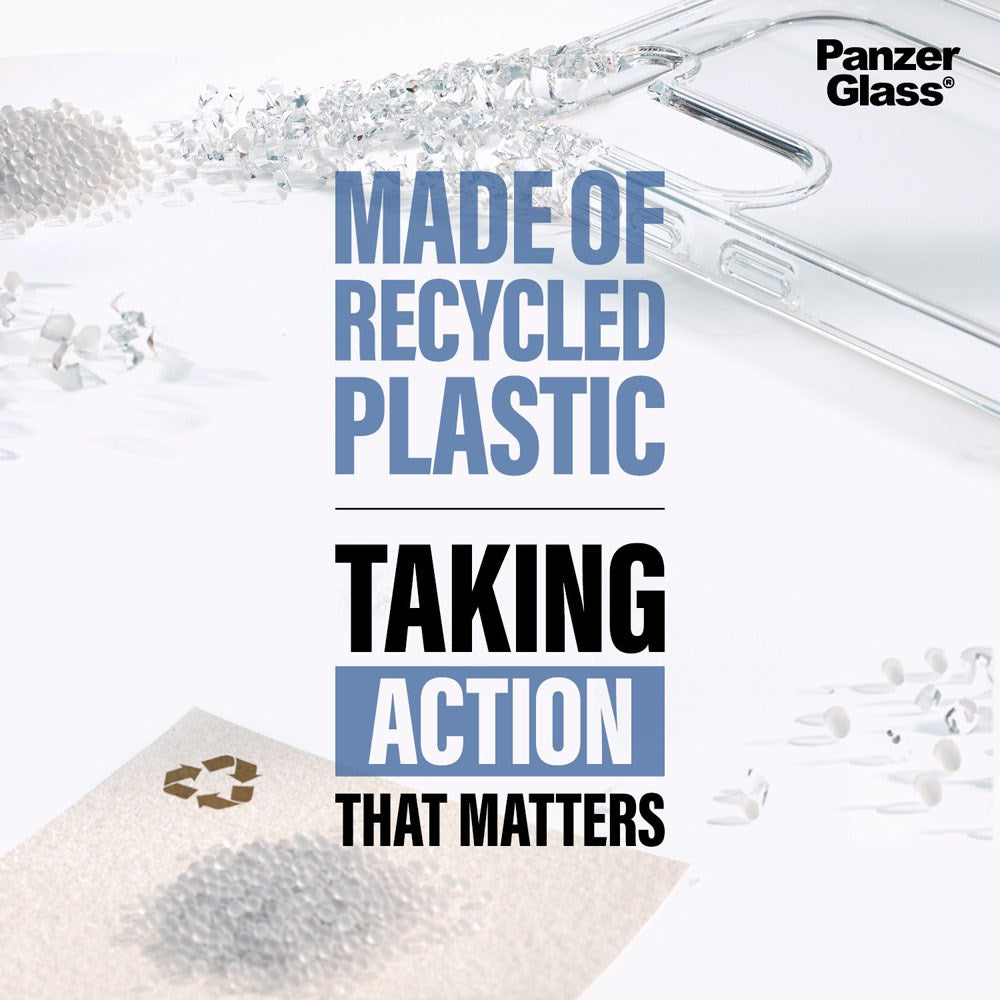 iPhone 16 Pro PanzerGlass 2-i-1 Bundle m. EasyAligner - Skærmbeskyttelse (UWF) / Kamerabeskyttelse - Gennemsigtig / Sort