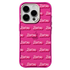 Nudient Form Case iPhone 15 Pro Cover - Barbie Grid