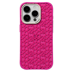 Nudient Form Case iPhone 15 Pro Cover - Barbie Monogram