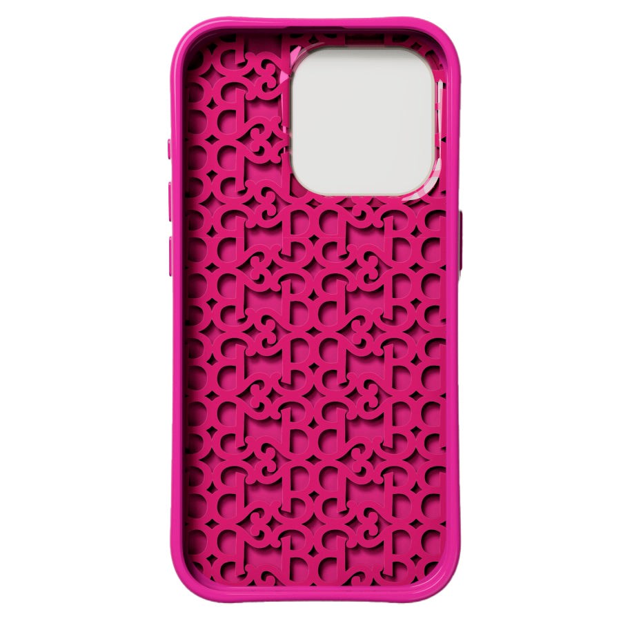 Nudient Form Case iPhone 15 Pro Cover - Barbie Monogram