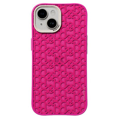 Nudient Form Case iPhone 15 Cover - Barbie Monogram