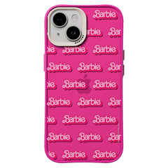 Nudient Form Case iPhone 15 Cover - Barbie Grid