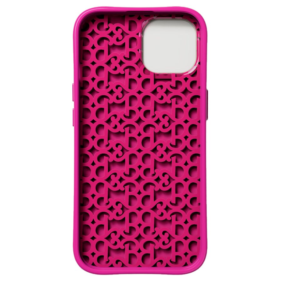 Nudient Form Case iPhone 15 Cover - Barbie Monogram