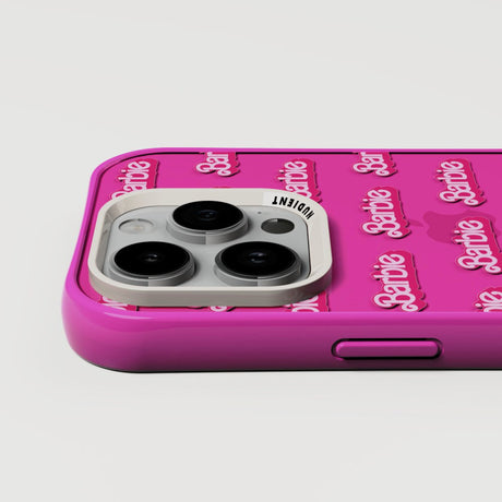 Nudient Form Case iPhone 14 Pro Cover - Barbie Grid