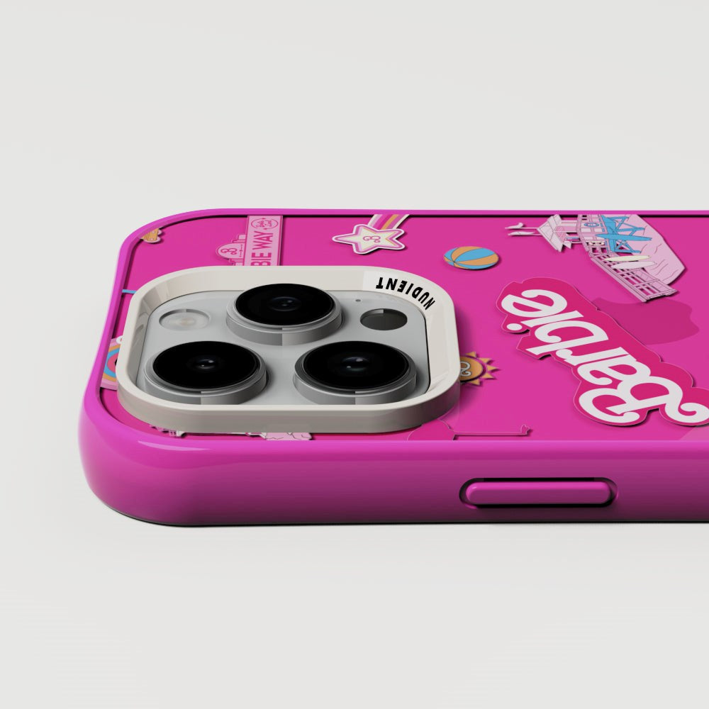 Nudient Form Case iPhone 14 Pro Cover - Barbie Board