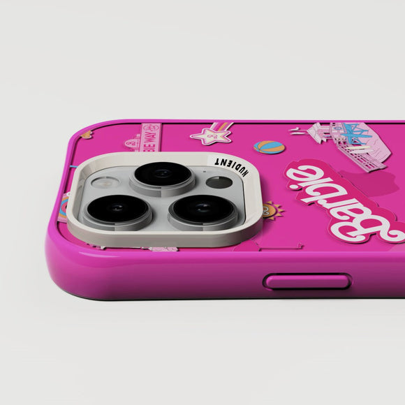 Nudient Form Case iPhone 14 Pro Cover - Barbie Board