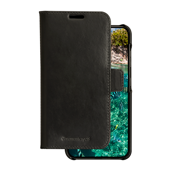 Samsung Galaxy S23 dbramante1928 Lynge Ægte Læder Magnet Cover - Black
