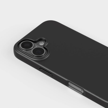 agood company iPhone 16 Plus PLNTPRTCT Cover - Obsidian Black