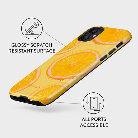 Burga iPhone 12 / 12 Pro Tough Fashion Case - Bitter