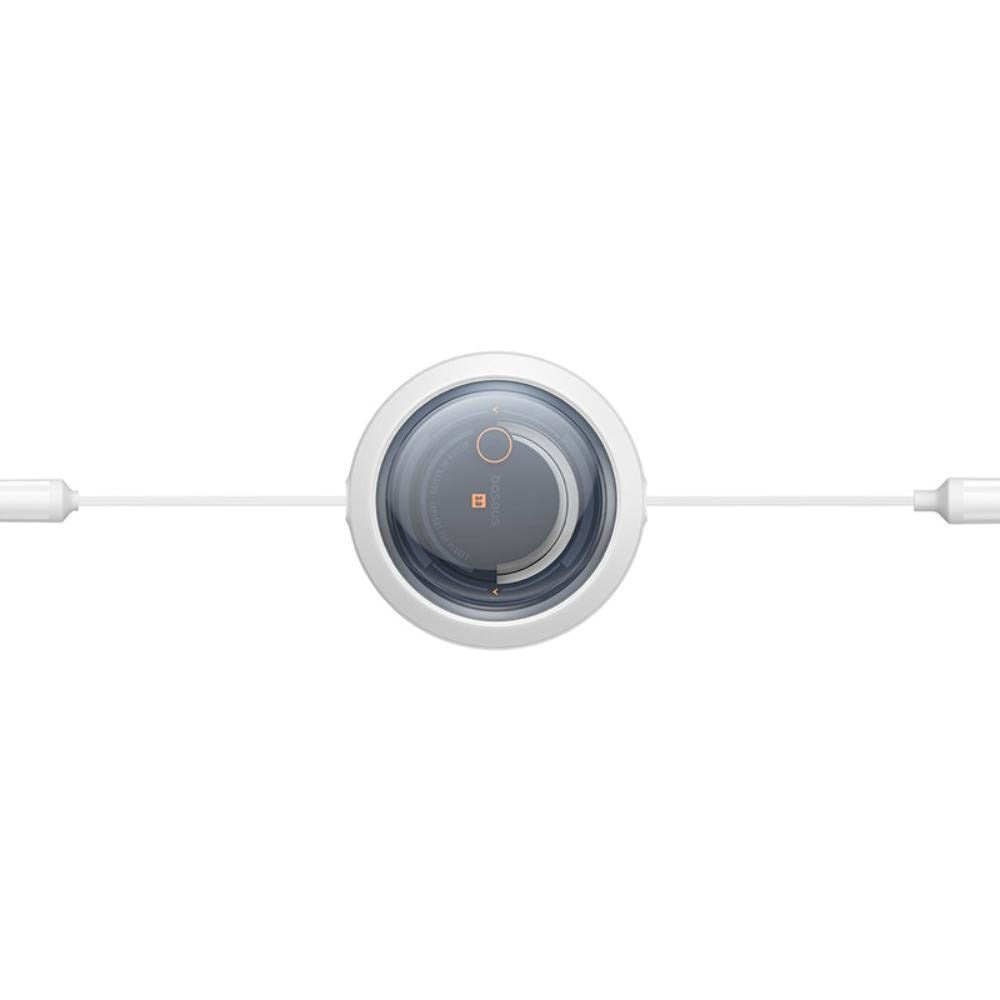 Baseus Free2Draw 3-i-1 Udtrækkeligt Multikabel - USB-A til USB-C / Lightning / Micro USB - 1.1m - Hvid