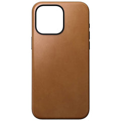 Nomad iPhone 15 Pro Max Modern Leather Cover - MagSafe Kompatibel - Tan