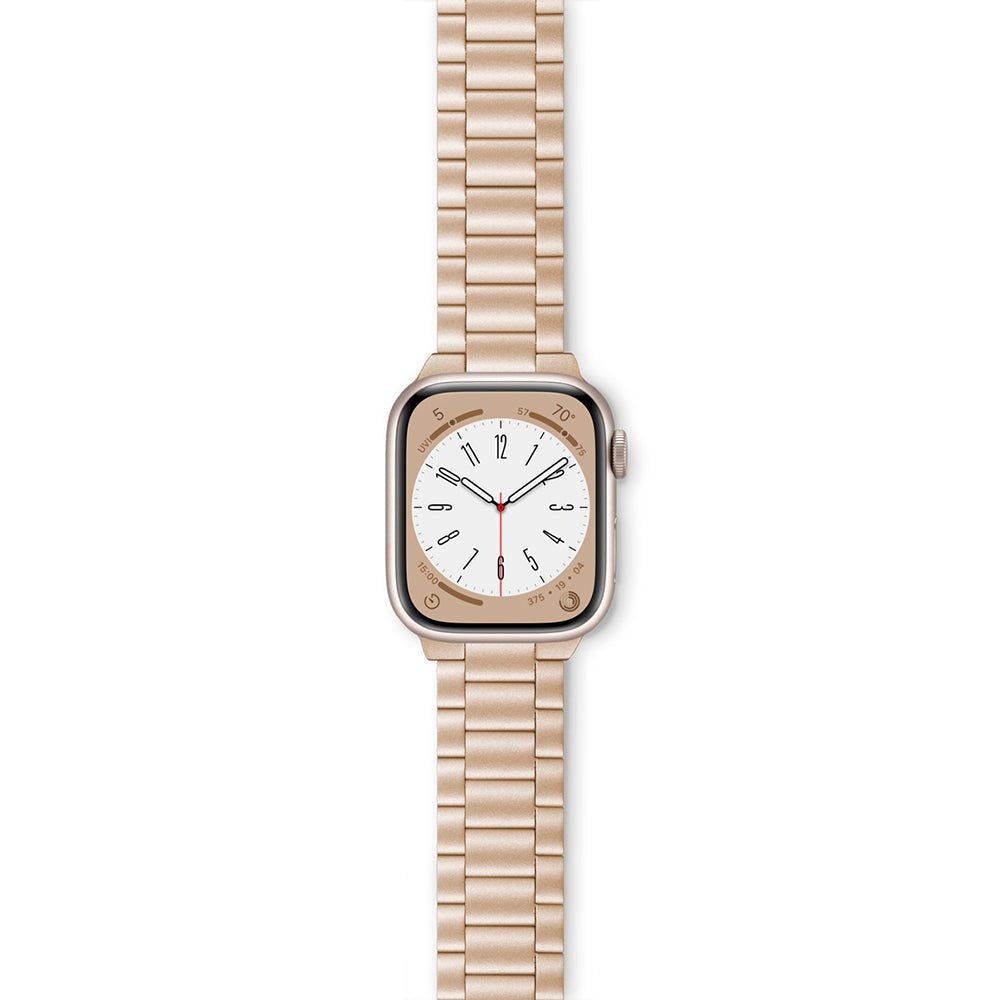 Apple Watch (42/44/SE/45/46/49mm) Epico Metal Rem - Starlight