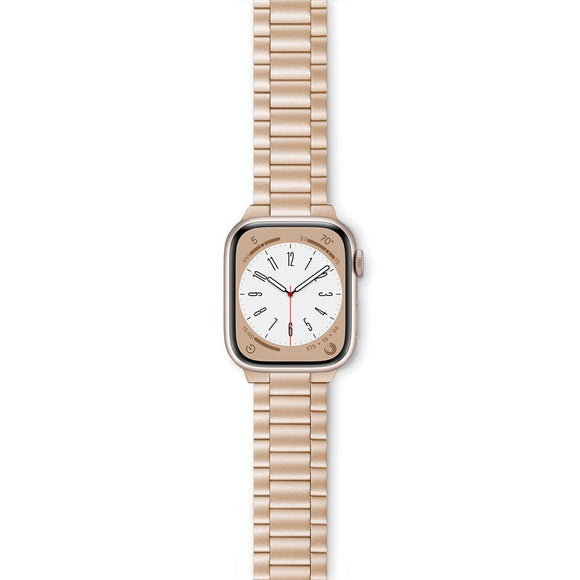 Apple Watch (42/44/SE/45/46/49mm) Epico Metal Rem - Starlight