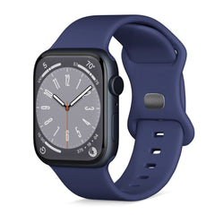 Apple Watch (38/40/SE/41/42mm) Epico Silikone Rem - Blå