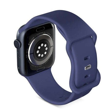 Apple Watch (38/40/SE/41/42mm) Epico Silikone Rem - Blå