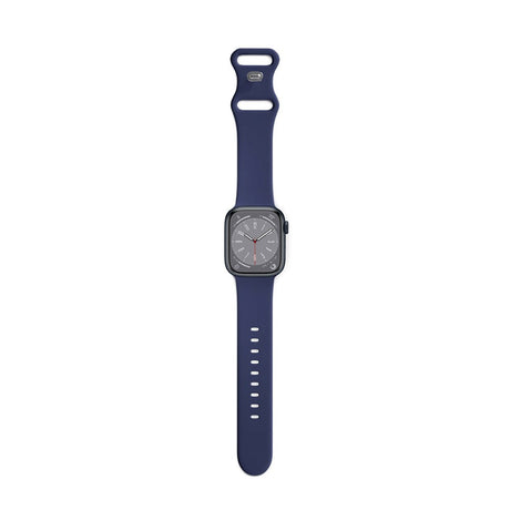 Apple Watch (42/44/SE/45/46/49mm) Epico Silikone Rem - Blå