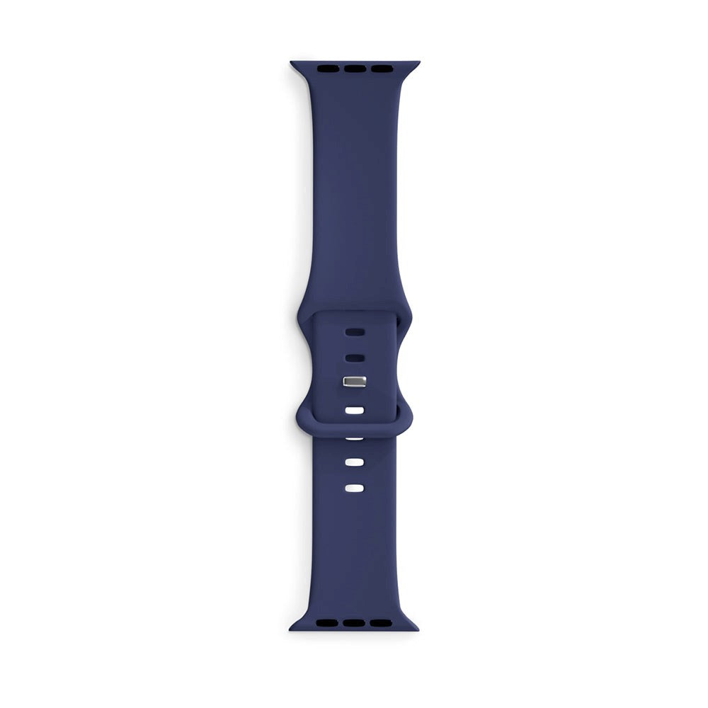 Apple Watch (38/40/SE/41/42mm) Epico Silikone Rem - Blå
