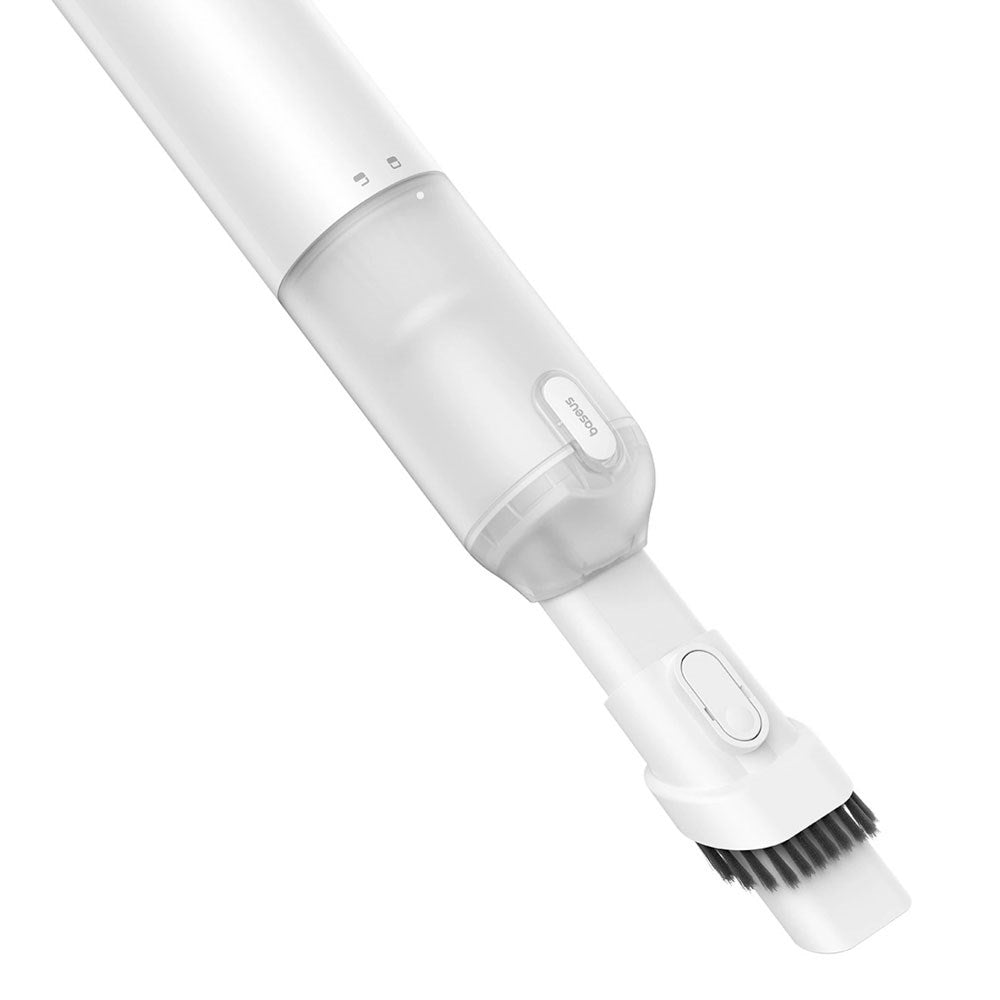Baseus A3lite Vacuum Cleaner - Trådløs Støvsuger til Bil m. Pumpefunktion - Hvid