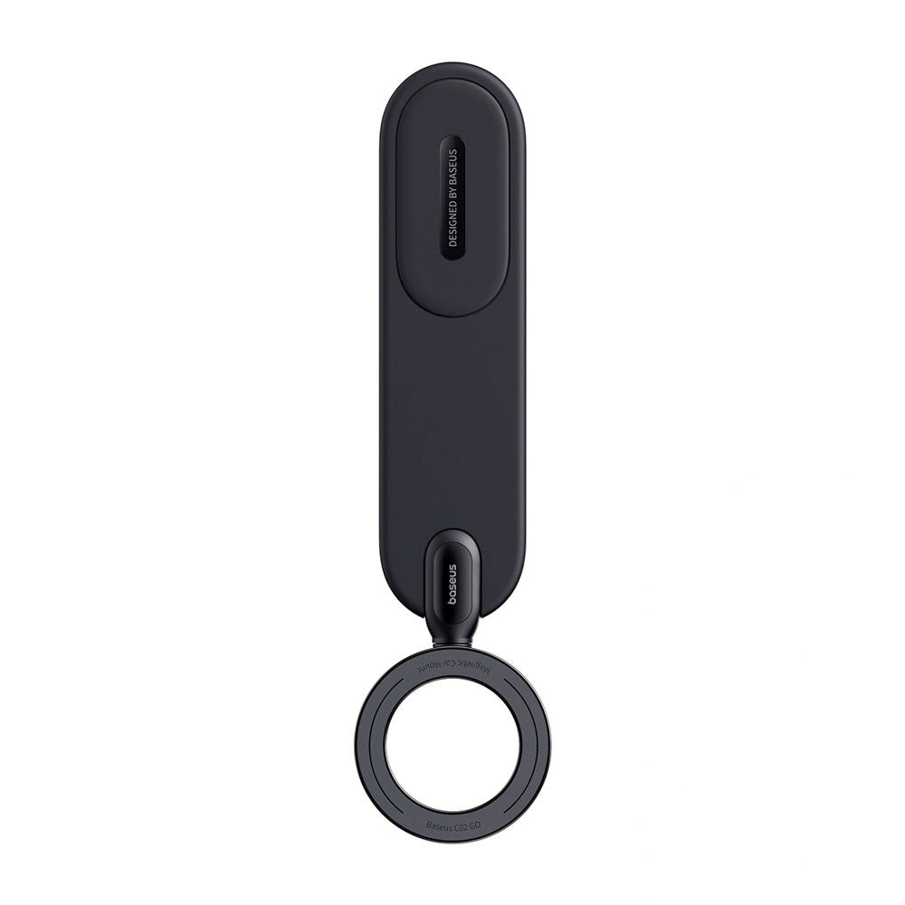 Baseus C02 Go Fleksibel Mobilholder til Bil - Instrumentbræt - MagSafe Kompatibel - Sort