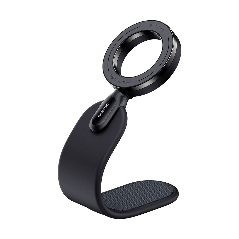Baseus C02 Go Fleksibel Mobilholder til Bil - Instrumentbræt - MagSafe Kompatibel - Sort