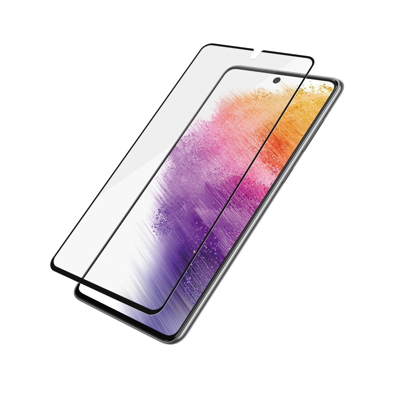 Samsung Galaxy A73 (5G) PanzerGlass Edge-to-Edge Skærmbeskyttelse - Case-Friendly - Sort Kant