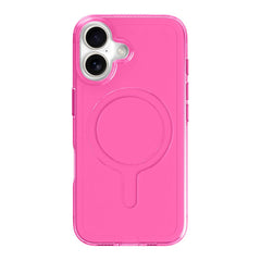 agood company iPhone 16 CLRPRTCT 100% Genbrugs Plastik Cover - Transparent / Candy Pink