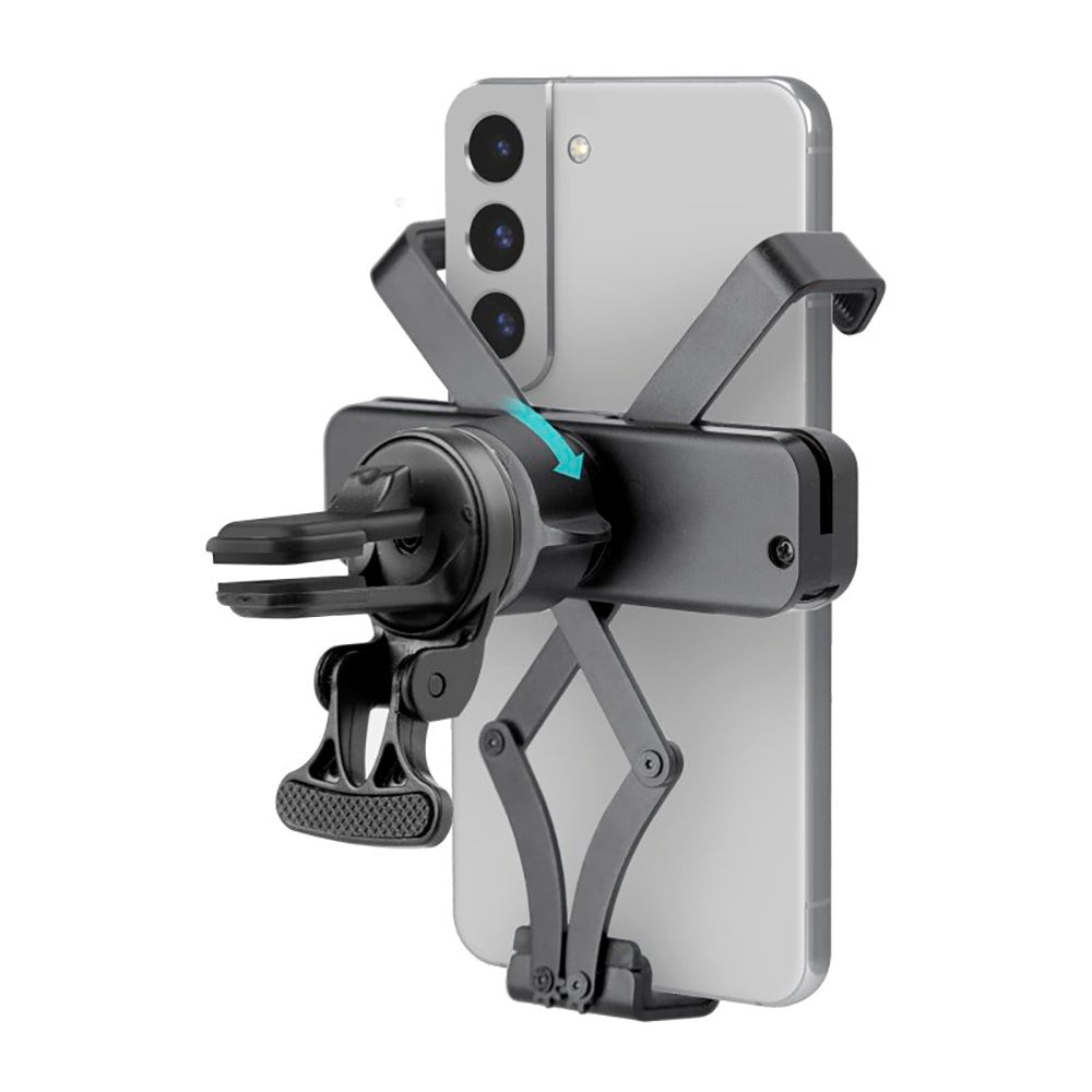 SBS New Jersey Gravity Mobilholder til Ventilation - Max Mobil: 105 x 35mm - Sort
