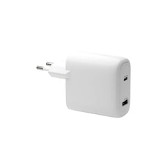 dbramante1928 EU Vægoplader - 1 x USB-C 65W/1 x USB-A 18W - Hvid